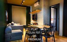 Luix Londrina Flat 707, QS 43 m2 , ar quente e frio, c garagem